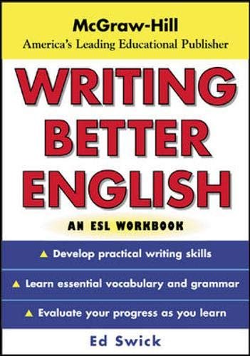 کتاب زبان رایتینگ بتر انگلیش Writing Better English An ESL Workbook