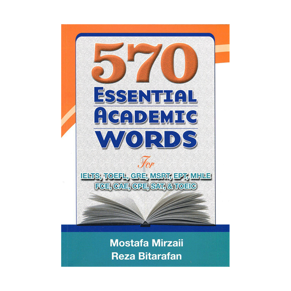 کتاب زبان 570 اسنشیال اکادمیک وردز  570Essential Academic Words
