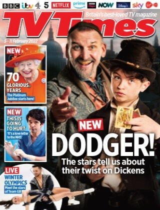 کتاب مجله انگلیسی تی وی تایمز  TV Times - 05 February 2022