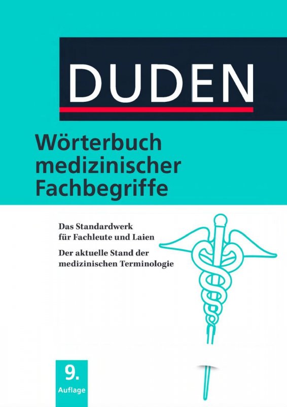 کتاب آلمانی فرهنگ نامه اصطلاحات پزشکی Wörterbuch medizinischer Fachbegriffe