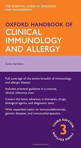 کتاب آکسفورد هند بوک آف کلینیکال ایممونولوژی اند آلرژی Oxford Handbook of Clinical Immunology and Allergy