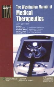 کتاب زبان واشنگتون منیوال اف مدیکال تراپیوتیکس The Washington Manual of Medical Therapeutics 33rd Edition 2010