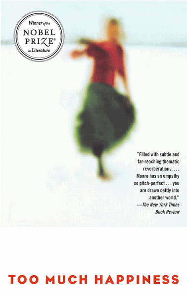 کتاب رمان انگلیسی شادی بیش از حد  Too Much Happiness-Alice Munro