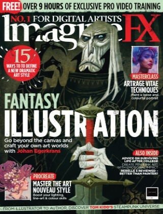 کتاب مجله انگلیسی ایمجین اف ایکس Imagine FX - Issue 209, 2022