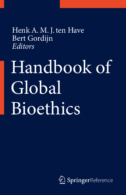 کتاب زبان انسایکلوپدیا اف گلوبال بیوئتیکس  Encyclopedia of Global Bioethics