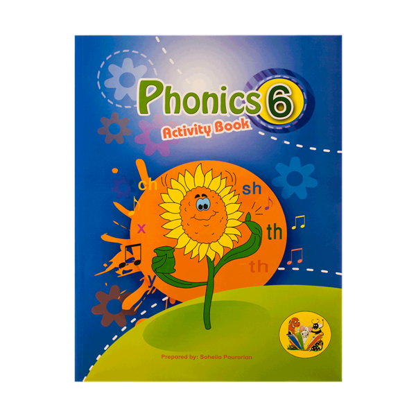 کتاب زبان  فونیکس اکتیویتی بوک phonics 6 Activity Book
