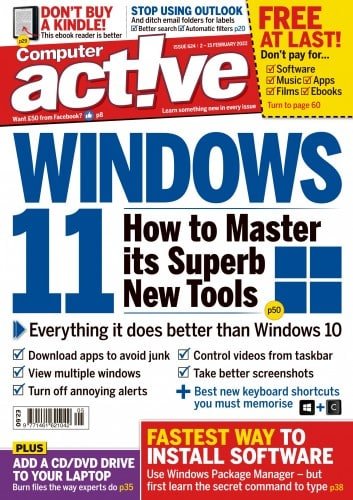 کتاب مجله انگلیسی کامپیوتر اکتیو  Computeractive - Issue 624, 02 February 2022