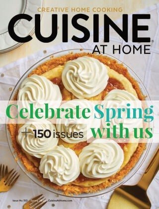 کتاب مجله انگلیسی کویزین ات هوم  Cuisine at Home - Issue 150, Spring 2022