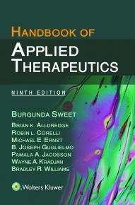 کتاب زبان هندبوک اف اپلاید تراپیوتیکس Handbook of Applied Therapeutics 9th Edition جلد سخت