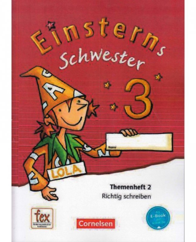 کتاب آلمانی  اینستین شوستر einstern schwester 3 themenheft 2