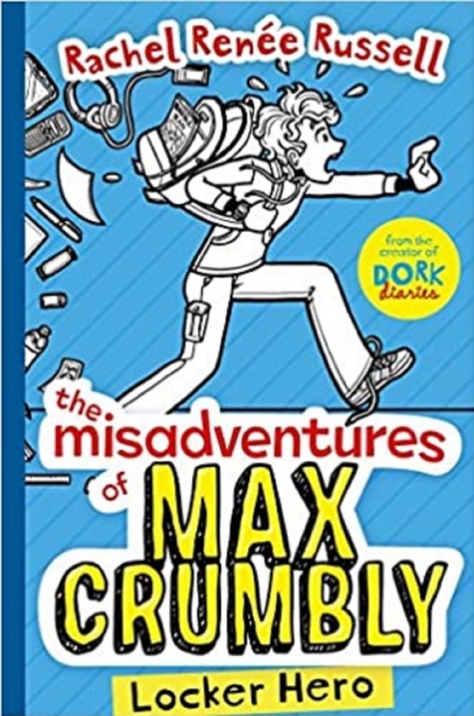 کتاب زبان  قهرمان کمد بدبیاری های مکس کرامبلی  The Misadventures of Max Crumbly 1 in