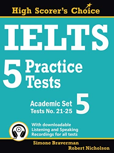 کتاب زبان آیلتس پرکتیس ۵ تست IELTS 5 Practice Tests, Academic Set 5: Tests No. 21-25