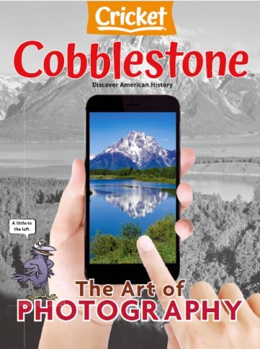 کتاب مجله انگلیسی کابل استون  Cobblestone - May/June 2022