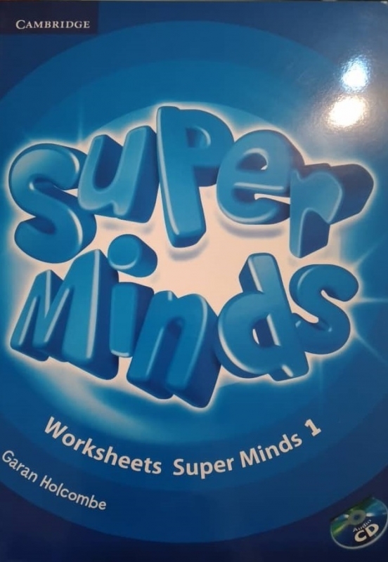 کتاب ورکشیت سوپرمایندز Super Minds Worksheet 1