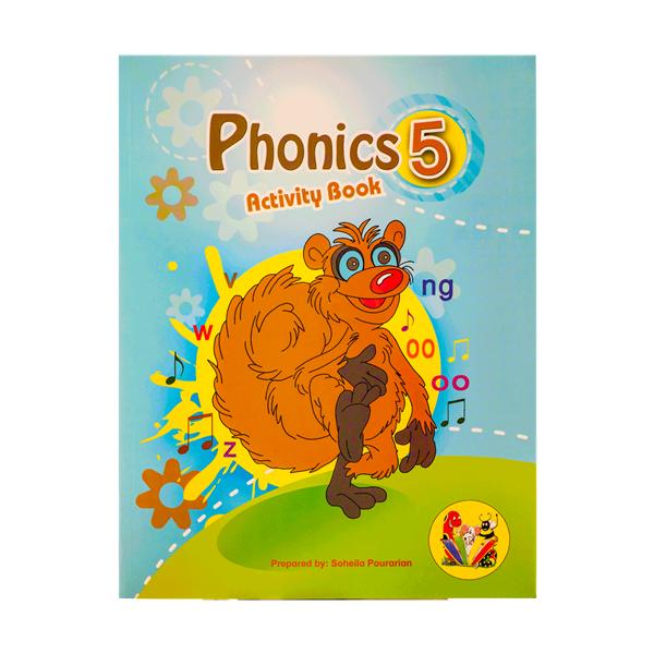 کتاب زبان فونیکس اکتیویتی بوک  Phonics 5 Activity BooK