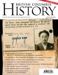 کتاب مجله انگلیسی بریتیش کولومبیا هیستوری  British Columbia History - Vol 55, No 2, Summer 2022