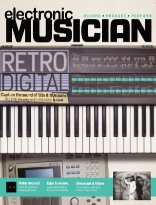 کتاب مجله انگلیسی الکترونیک موزیسین  Electronic Musician - July 2022
