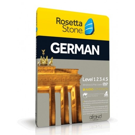 خودآموز زبان آلمانی رزتا استون افرند  ROSETTA STONE GERMAN