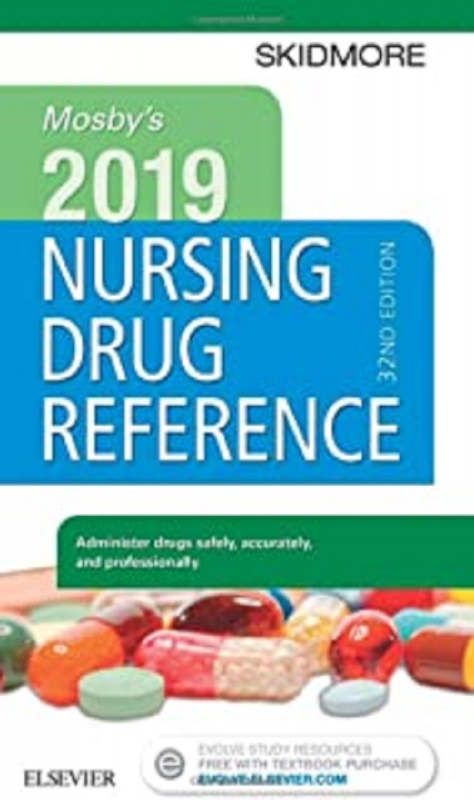 کتاب نرسینگ دراگ رفرنس Mosbys 2019 Nursing Drug Reference