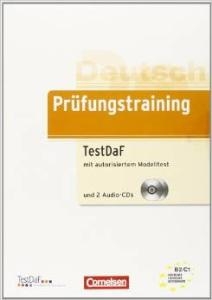 کتاب آزمون آلمانی گوته پروفونگز ترینینگ Prüfungstraining DaF B2-C1 - TestDaF Ubungsbuch mit autorisiertem Modelltest