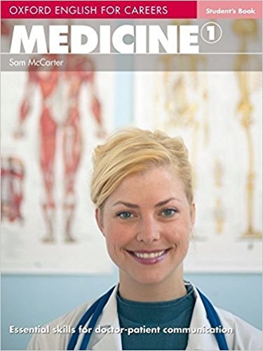 کتاب آکسفورد انگلیش فور کریرز مدیسین Oxford English for Careers: Medicine 1 Students Book