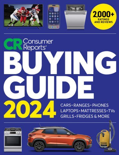 کتاب مجله انگلیسی کانسومر ریپورتس Consumer Reports - Buying Guide 2024