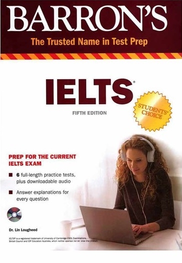 کتاب بارونز آیلتس ویرایش پنجم Barrons IELTS 5th Edition