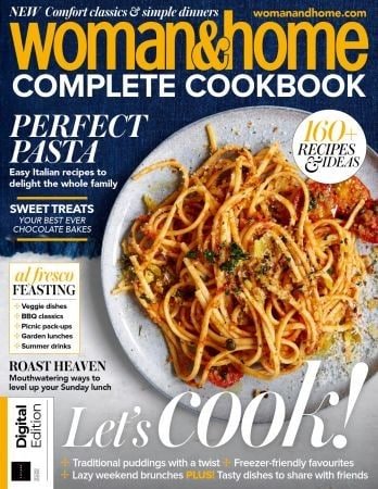 کتاب مجله انگلیسی ومن اند هوم  Woman & Home Complete Cookbook - 2nd Edition, 2022