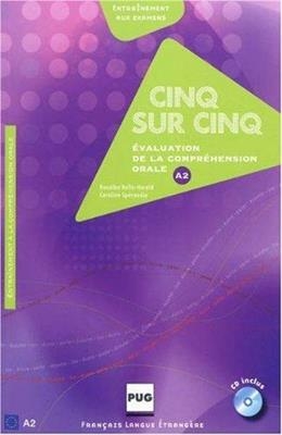 کتاب زبان فرانسه سینک سور سینک CINQ SUR CINQ, NIVEAU A2 (CD INCLUS)