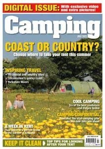 کتاب مجله انگلیسی کمپینگ مگزین  Camping Magazine - July 2022