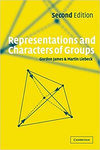 کتاب ری پرزنتیشنز اند کراکترز آف گروپس  Representations and Characters of Groups
