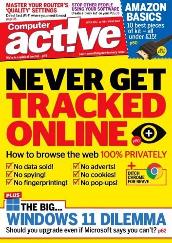 کتاب مجله انگلیسی کامپیوتر اکتیو Computeractive - Issue 625, 16 February 2022