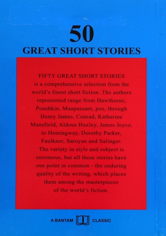 کتاب زبان 50 گریت شورت استوریز  50 Great Short Stories