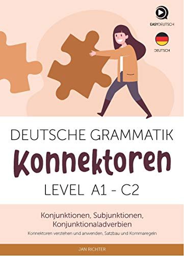 کتاب آلمانی دویچ گراماتیک Deutsche Grammatik : Konnektoren Level A1- C2