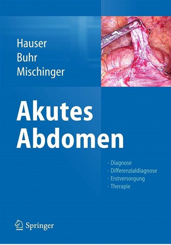 کتاب پزشکی آلمانی Akutes Abdomen