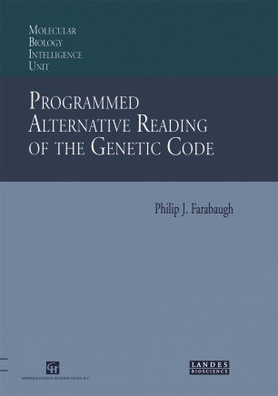 کتاب زبان پروگرمد آلترناتیو ریدینگ آف د جنتیک کد  Programmed Alternative Reading of the Genetic Code : Molecular Biology Intelli