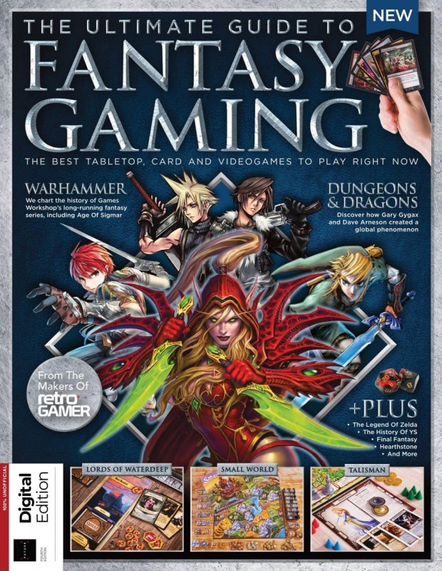 کتاب مجله انگلیسی د التیمیت گاید  The Ultimate Guide to Fantasy Gaming – June 2022