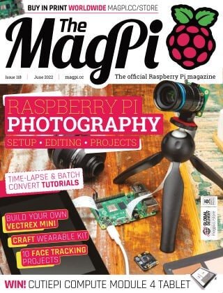 کتاب مجله انگلیسی د مگ پای  The MagPi - Issue 118, June 2022