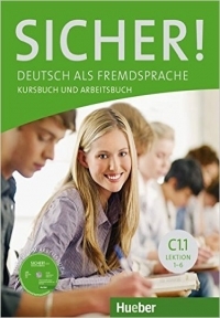 كتاب آلمانی زیشا SICHER C1.1 LEKTION 1-6 KURSBUCH UND ARBEITSBUCH