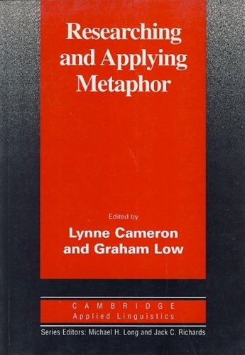 کتاب زبان ریسرچینگ اند اپلاینگ متافور  Reserching and Applying Metaphor