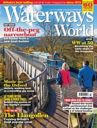 کتاب مجله انگلیسی واتر ویز ورد  Waterways World - July 2022