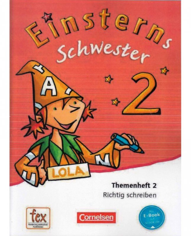 کتاب آلمانی اینستین شوستر einstern schwester 2 themenheft 2